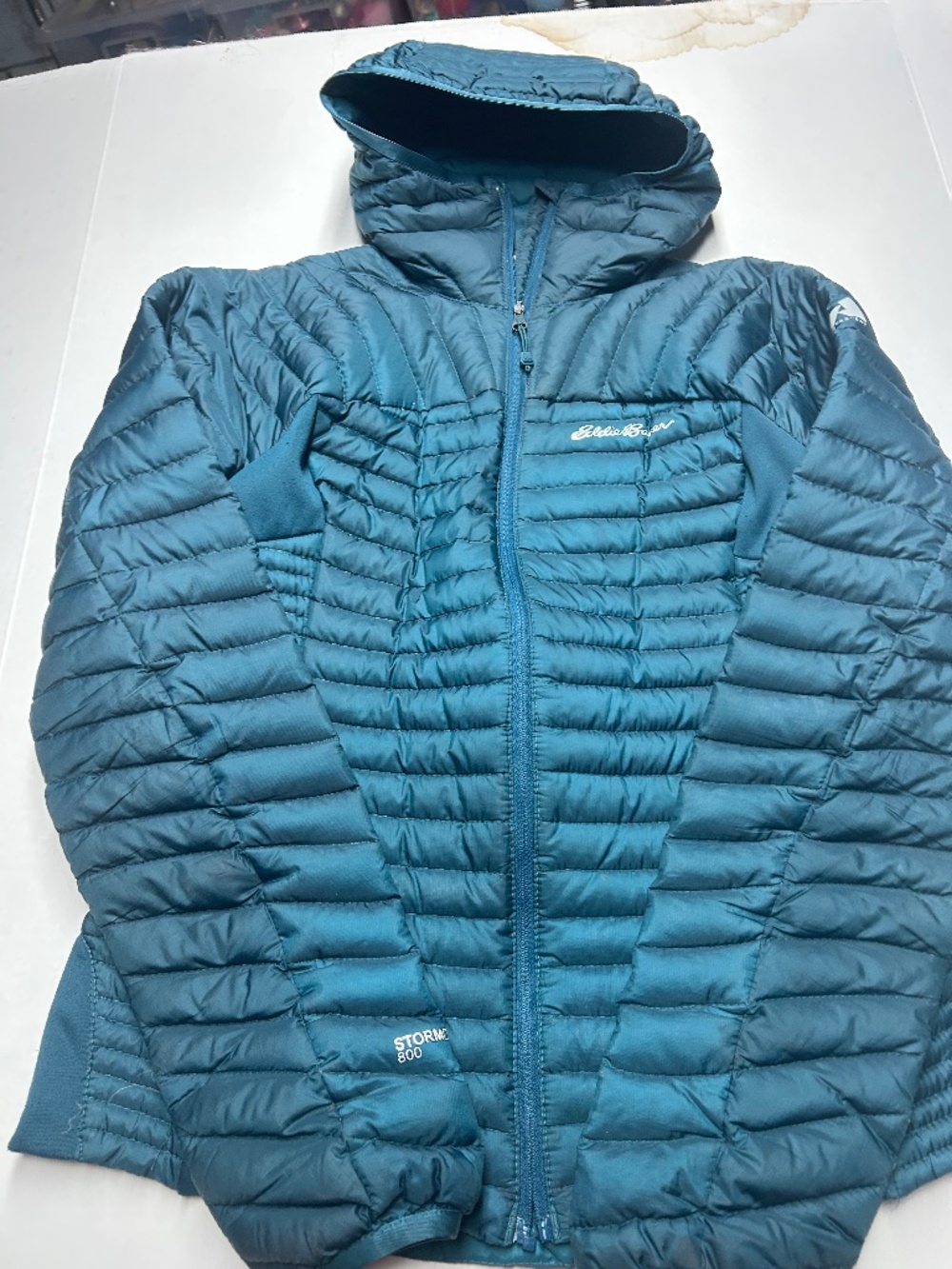 Eddie Bauer StormDown Hooded Puffer Jacket
